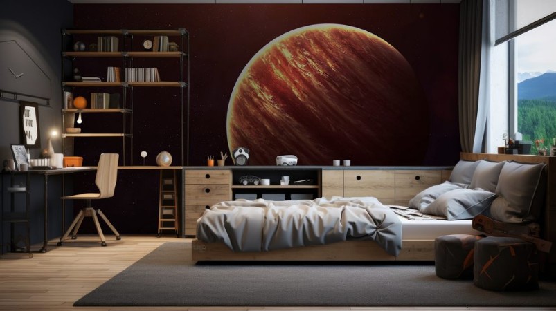 Bild på Jupiter - High resolution best quality solar system planet All the planets available This image elements furnished by NASA