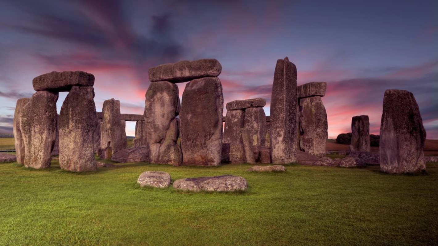 Image de Stonehenge sunset