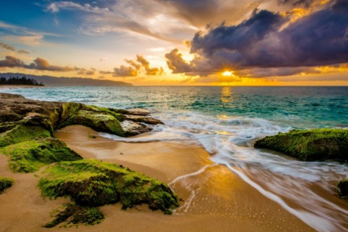 Picture of A beautiful Hawaiian Sunset