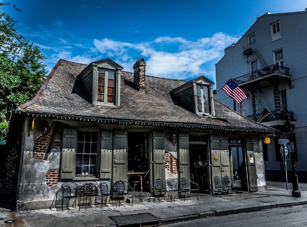 Afbeeldingen van New Orleans Bourbon Street Blacksmith Bar