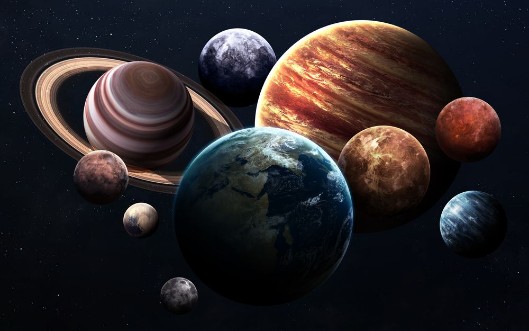 Afbeeldingen van High resolution images presents planets of the solar system This image elements furnished by NASA