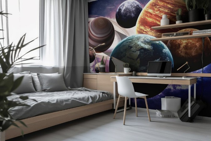 Afbeeldingen van High resolution images presents planets of the solar system This image elements furnished by NASA