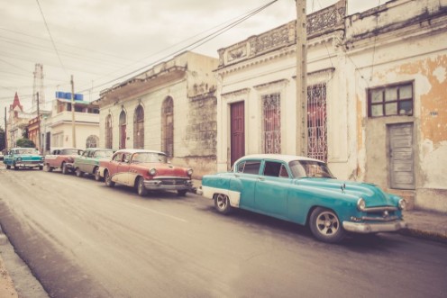 Bild på Oldtimer an der Strae  Kuba