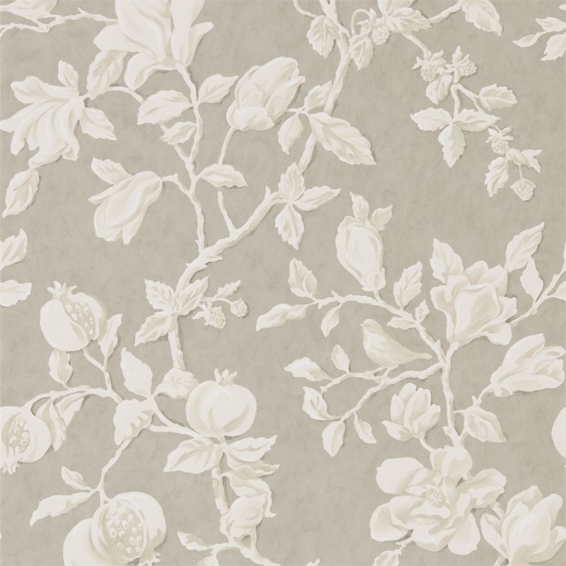 Picture of Fargesammensetning - Magnolia & Pomegranate Silver/Linen - DWOW215722 - 03689-01