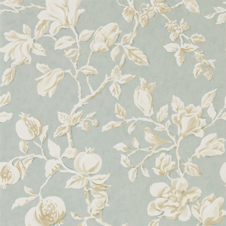 Picture of Fargesammensetning - Magnolia & Pomegranate Grey Blue/Parchment - DWOW215724 - 03690-01