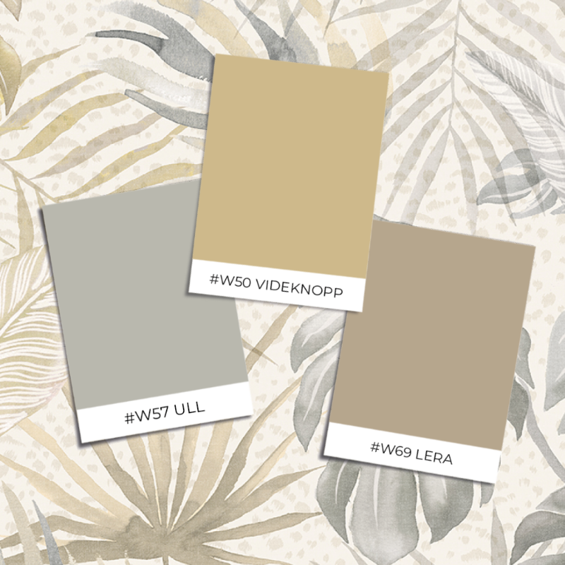 Picture of Väriyhdistelmä - Tropica  Linen & Stone  - WLD53130W - 03750-01