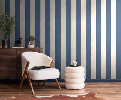 Wide Stripe Ink - SIS50149W wallpaper Ohpopsi
