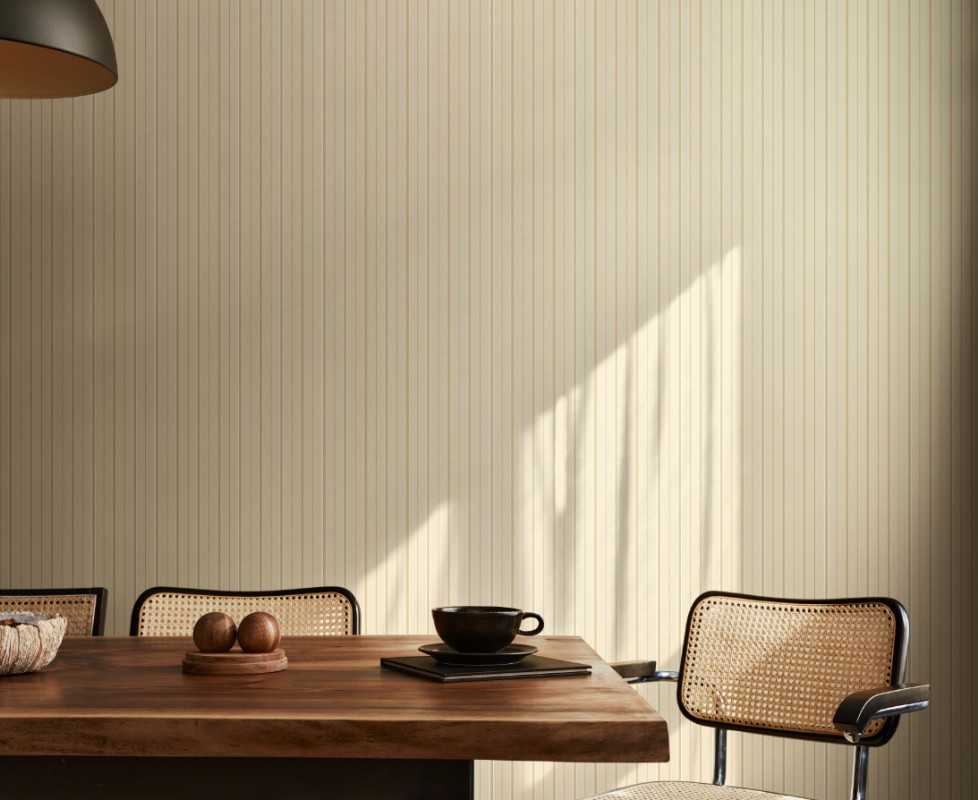 Thread Stripe Flax - SIS50157W wallpaper Ohpopsi