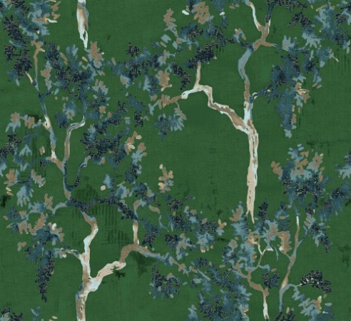 Willow Poem  Emerald - B00106 wallpaper Coordonné