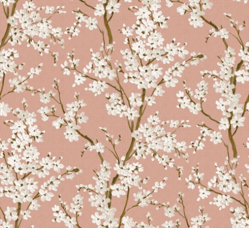 Cherry Blossom Rose - B00128 wallpaper Coordonné