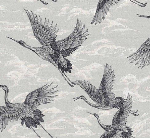 Imperial Ibis Swan - B00134 wallpaper Coordonné