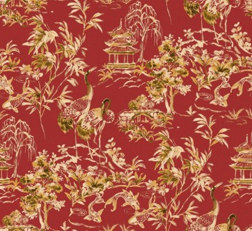 Ming Pagoda Ruby - B00143 wallpaper Coordonné