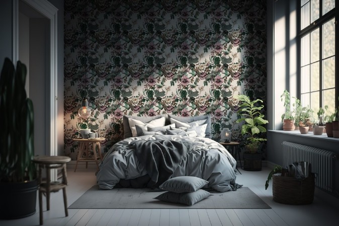 Iris Soft Pink - 1015202-02 wallpaper Wallpassion