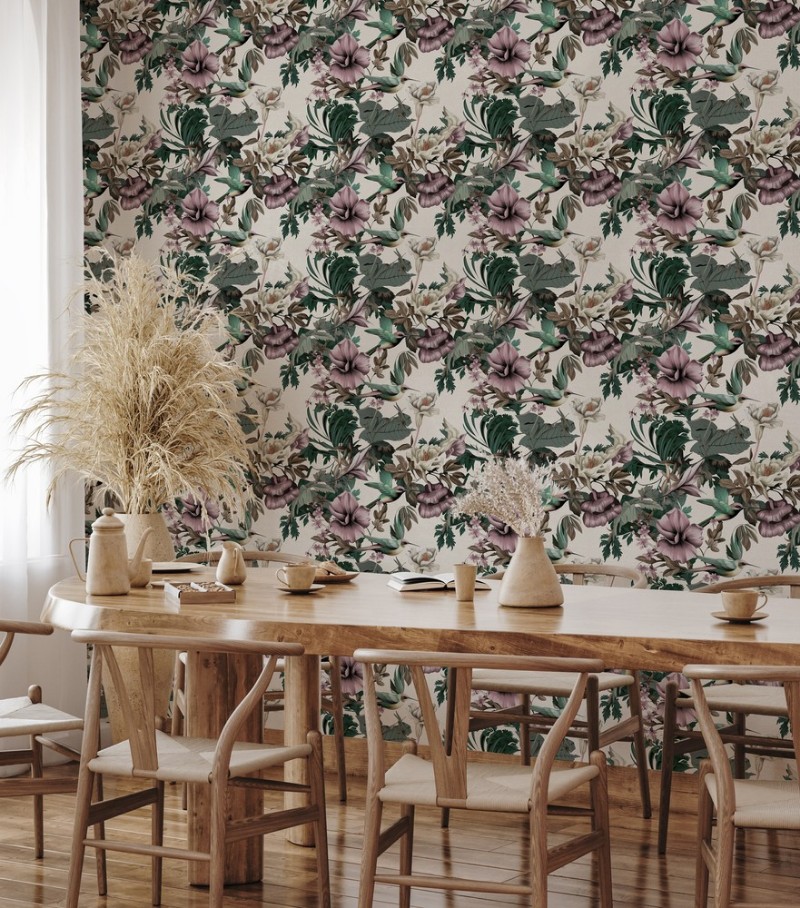Iris Soft Pink - 1015202-02 wallpaper Wallpassion