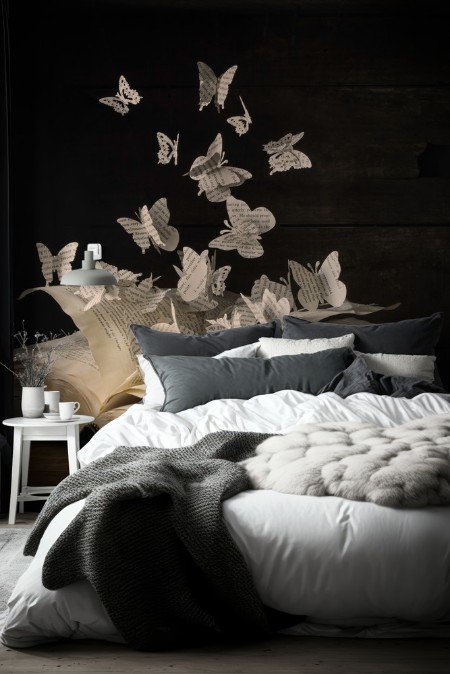 Lepidopterology photowallpaper Scandiwall