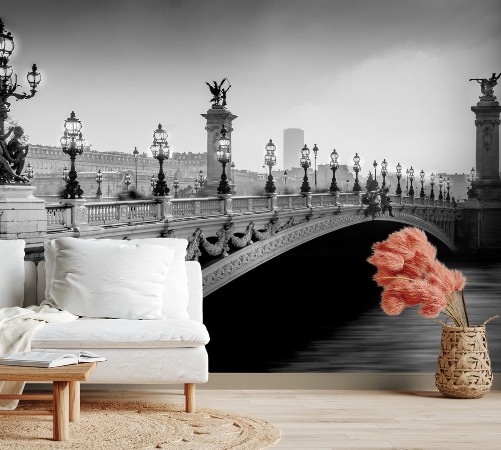 Alexander III Bridge photowallpaper Scandiwall