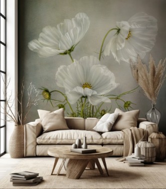 Cosmos Charm photowallpaper Scandiwall