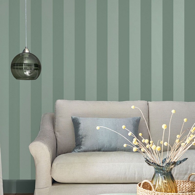 Lille Pearlescent Stripe - 118478 wallpaper Graham & Brown