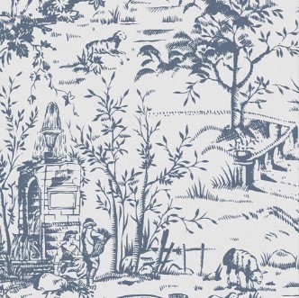 Toile de Jouy - 118494 wallpaper Graham & Brown