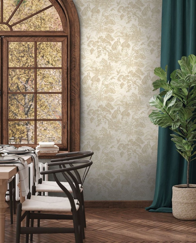 Natoru Cream - 91700 wallpaper Holden Decor