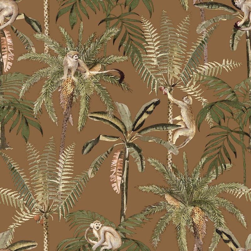 Ateles Burnt Orange - 91761 wallpaper Holden Decor