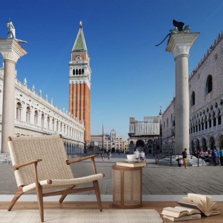 Piazza San Marko Venice Italy photowallpaper Scandiwall