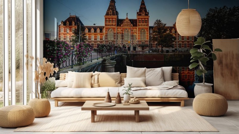 Museum Amsterdam photowallpaper Scandiwall