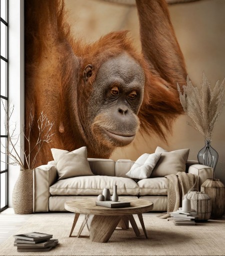 Orang-Utan photowallpaper Scandiwall