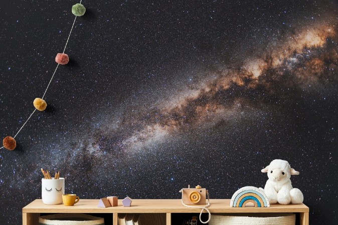 Milky Way photowallpaper Scandiwall