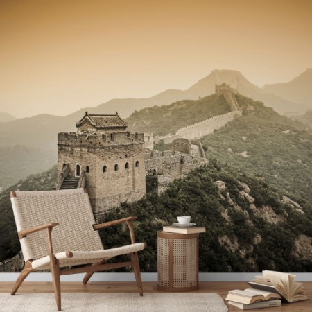 Great Wall of China at Jinshanling Section photowallpaper Scandiwall