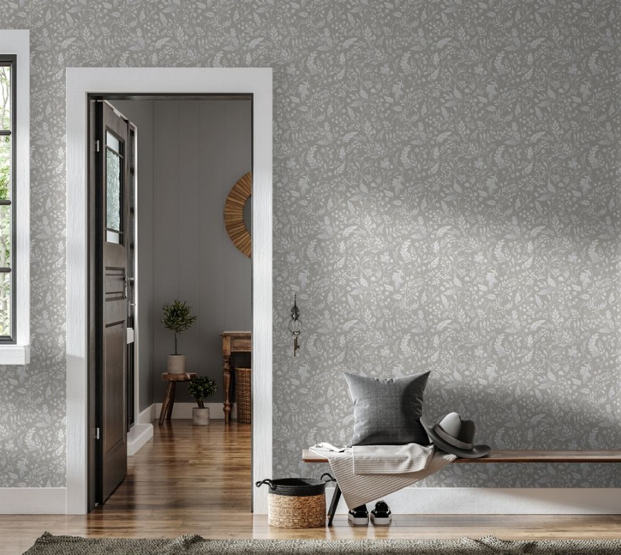 Ella Ash Grey - 1000403-07 wallpaper Wallpassion