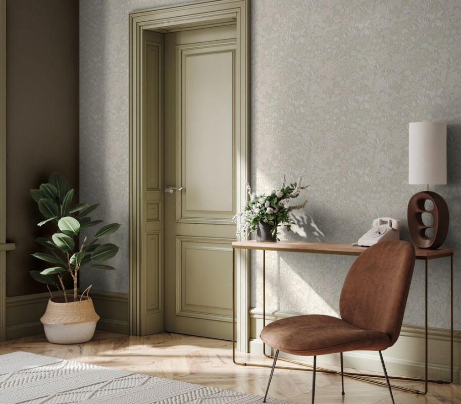 Celia Cream Beige - 1022001-02 wallpaper Wallpassion