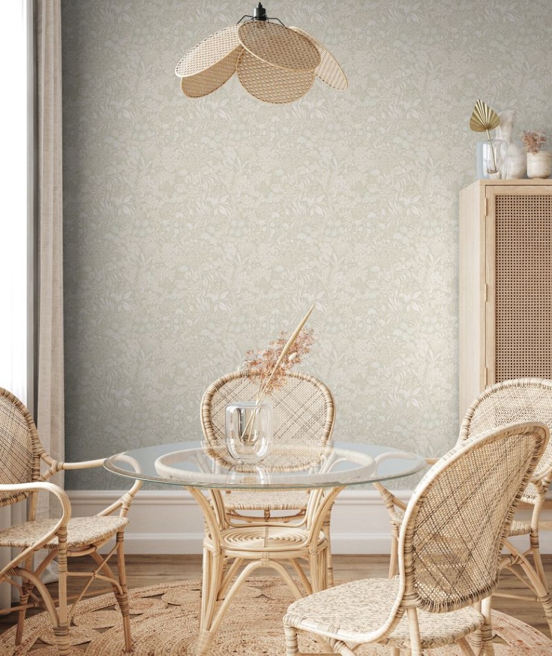 Celia Cream Beige - 1022001-02 wallpaper Wallpassion