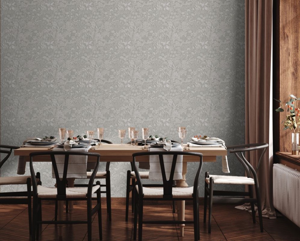 Celia Soft Grey - 1022001-03 wallpaper Wallpassion