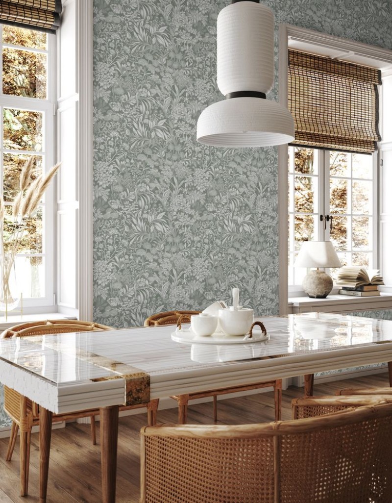 Celia Pine Green - 1022001-04 wallpaper Wallpassion