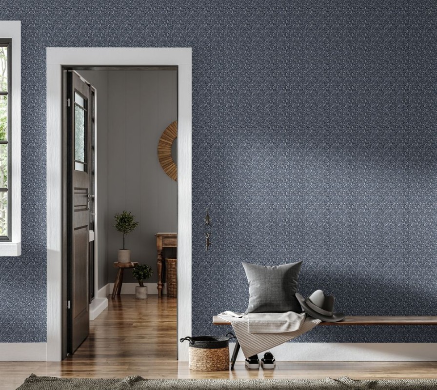 Ella Midnight Blue miniature - 1022401-01 wallpaper Wallpassion