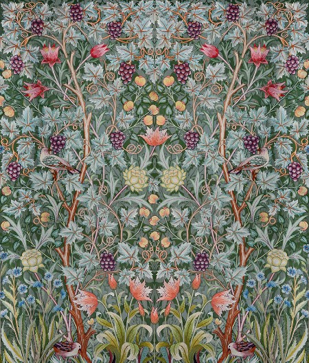 Vine Embroidery - HT84001 wallpaper Midbec