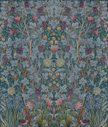 Vine Embroidery - HT84002 wallpaper Midbec