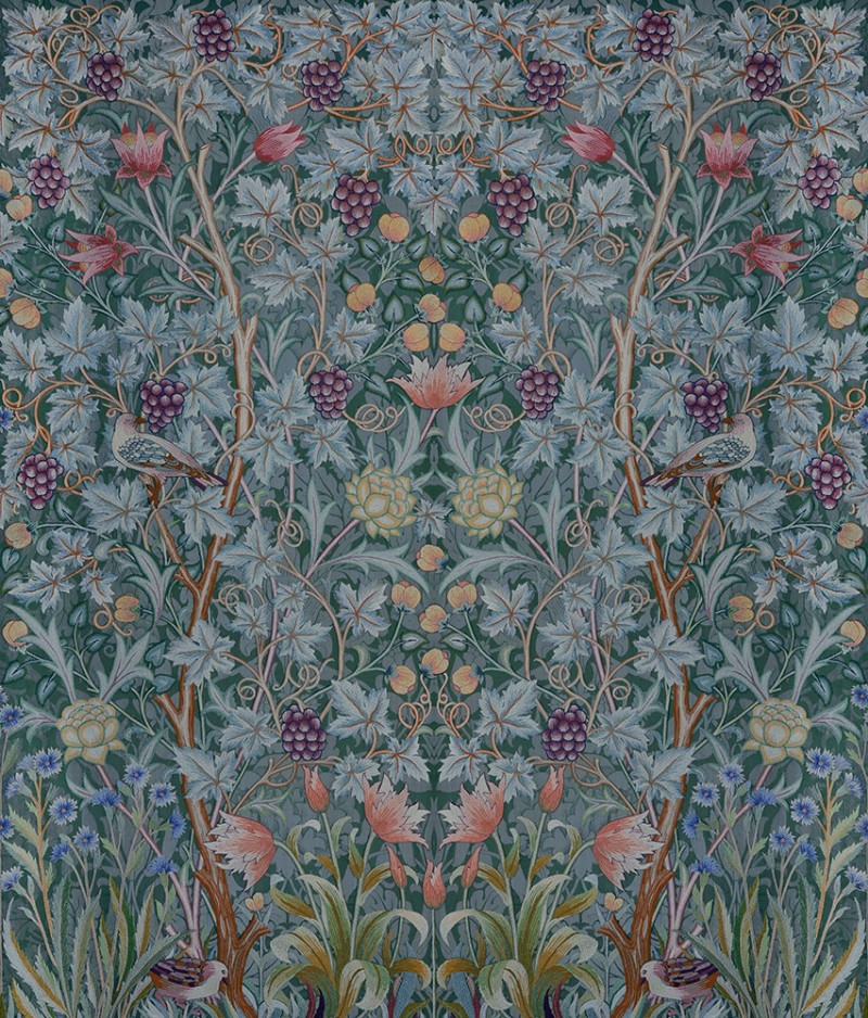 Vine Embroidery - HT84002 wallpaper Midbec