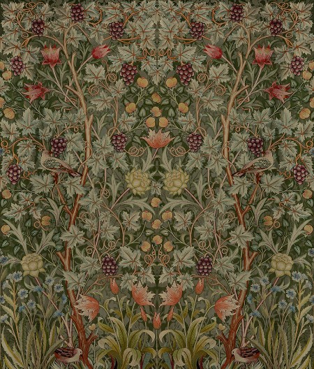 Vine Embroidery - HT84003 wallpaper Midbec