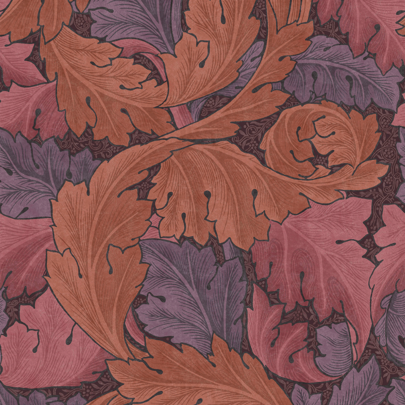 Acanthus Plum - 124223 wallpaper 