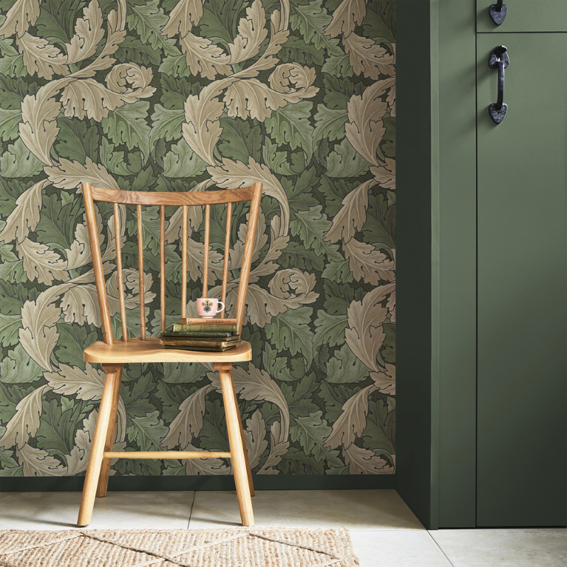 Acanthus Green - 124227 wallpaper Graham & Brown