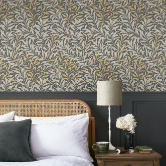 Willow Bough Charcoal - 124244 wallpaper Graham & Brown