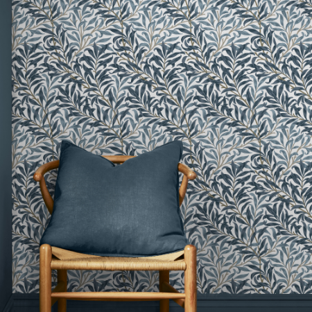 Willow Bough White & Blues - 124245 wallpaper Graham & Brown