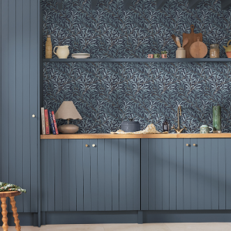 Willow Bough Deep blues - 124246 wallpaper Graham & Brown