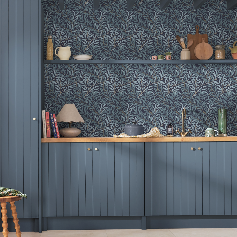 Willow Bough Deep blues - 124246 wallpaper Graham & Brown