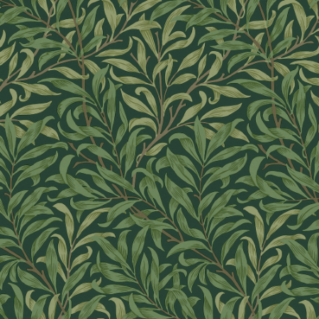 Willow Bough Deep Green - 124247 wallpaper Graham & Brown