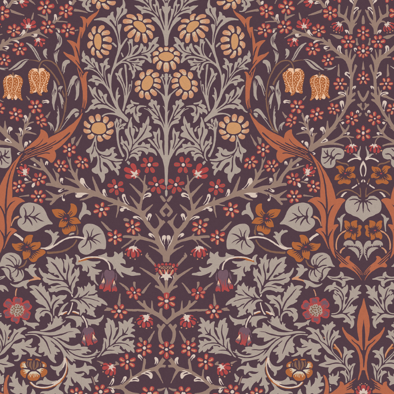 Blackthorn Plum - 124249 wallpaper Graham & Brown