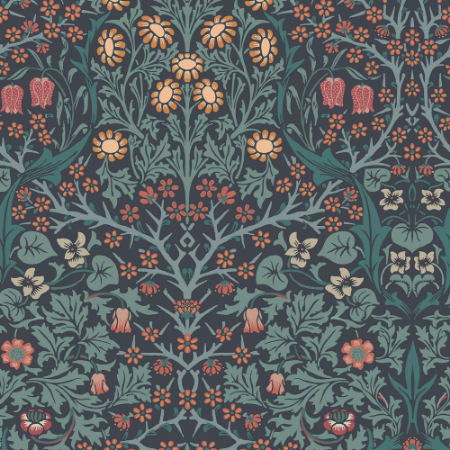 Blackthorn Navy - 124251 wallpaper Graham & Brown