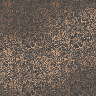 Marigold Fibrous Charcoal - 124254 wallpaper Graham & Brown